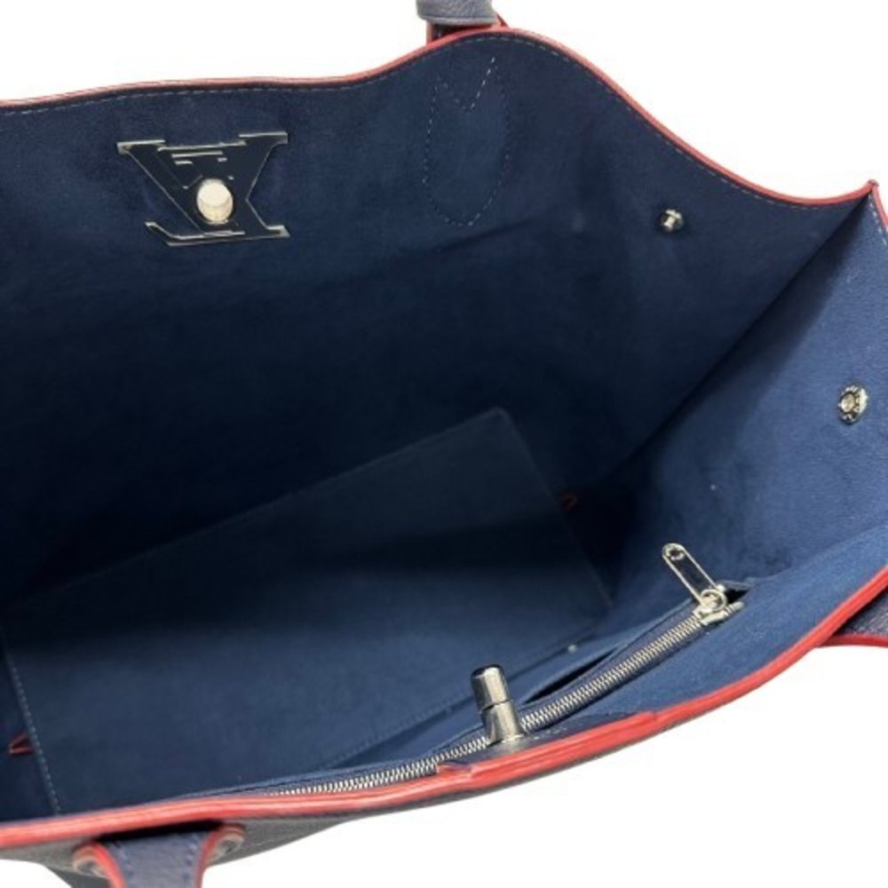 Louis Vuitton M52759 Rock Me Go Marine Rouge Navy Tote Bag - Picture 8 of 10